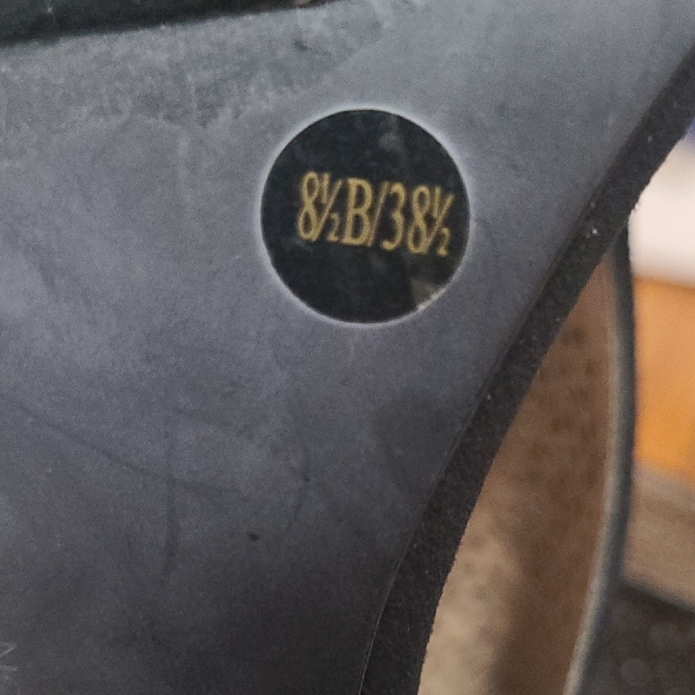 BCBGeneration Black Laser-Cut Heels - Picture 3 of 9